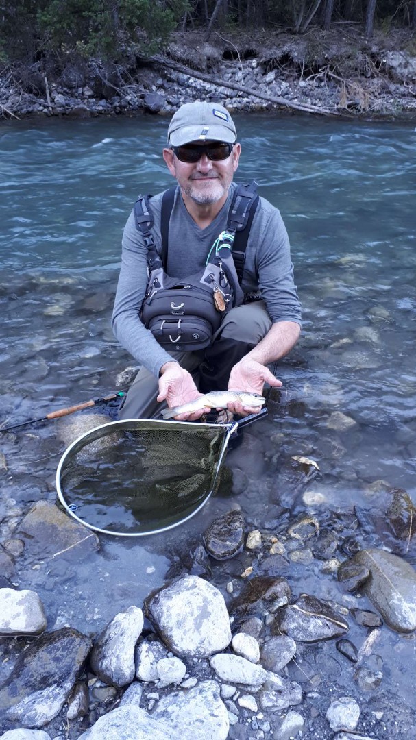 Albert Vallet, moniteur guide de pêche